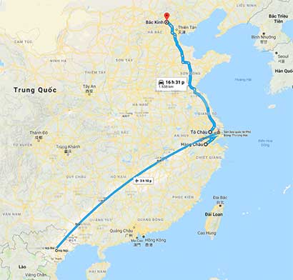 BẮC KINH – TÔ CHÂU – HÀNG CHÂU – CHU GIA GIÁC – THƯỢNG HẢI