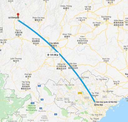 Du lịch Lệ Giang – Bay nội địa