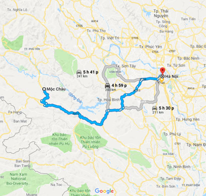 Du lịch Mai Châu Mộc Châu