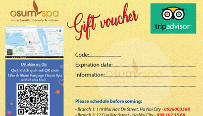 Mua tour du lịch tặng voucher Spa