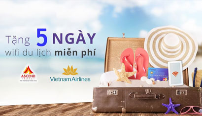 Miễn phí Wifi du lịch cho Quý khách hàng đi TOUR