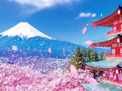 CUNG ĐƯỜNG VÀNG NGẮM HOA ANH ĐÀO – Tokyo – Núi Phú Sĩ – Kyoto – Osaka